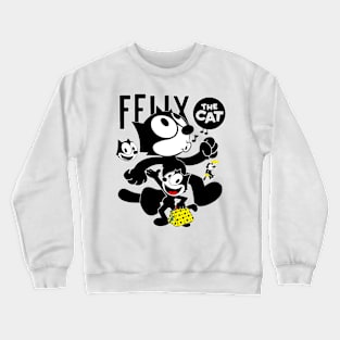 Felix The Cat Keep Walking Crewneck Sweatshirt